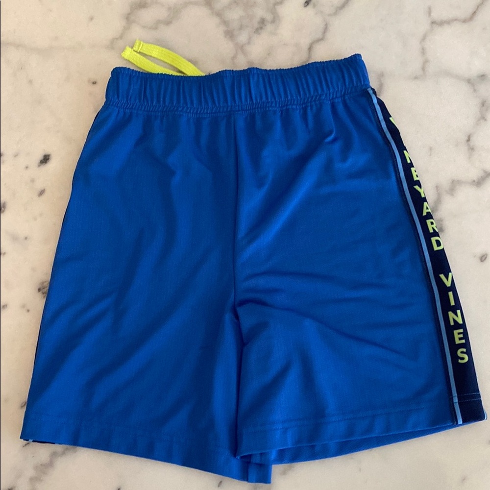 Vineyard Vines Blue Athletic Shorts kids Size 7